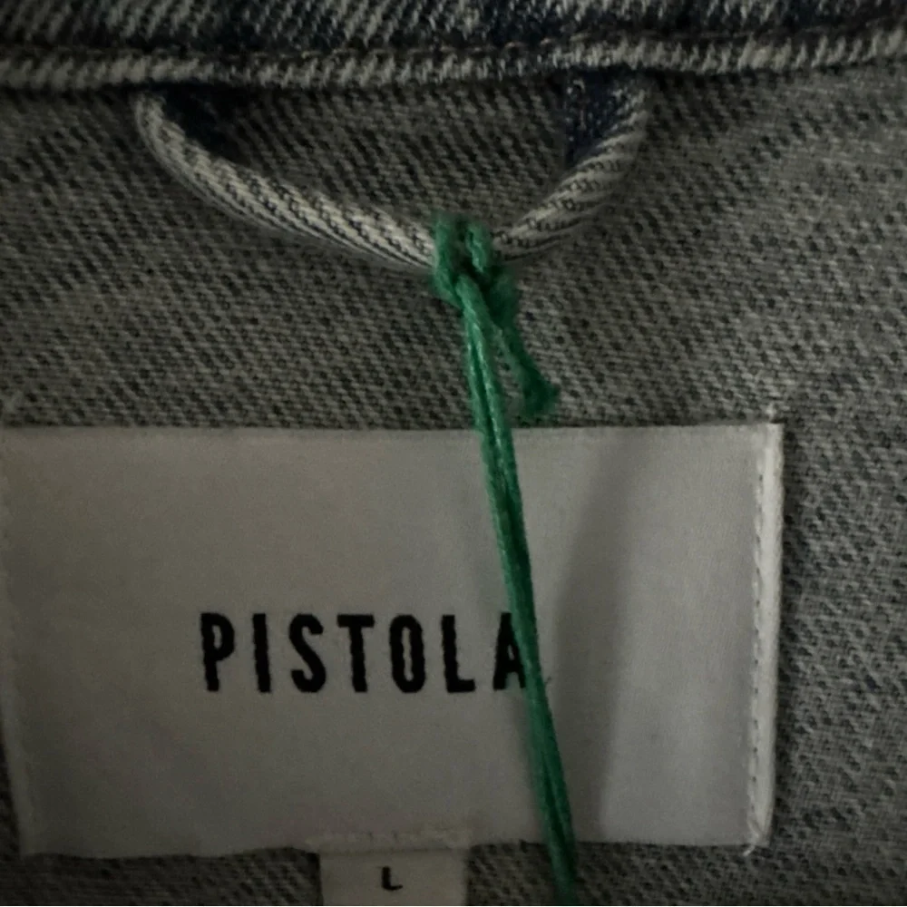Pistola Mandy Oversized Denim Shacket Paloma - Picture 8 of 9